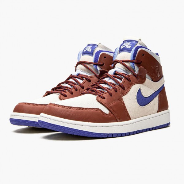 OG Tony Air Jordan 1 Zoom CMFT Team Red Team Red/Sail-Hyper Royal CT0979-104