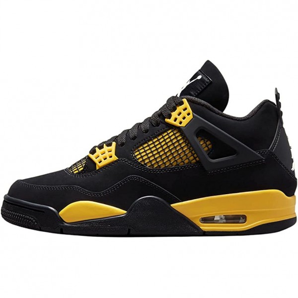 OG Tony Air Jordan 4 Retro Thunder 2023 Black/Tour Yellow DH6927-017