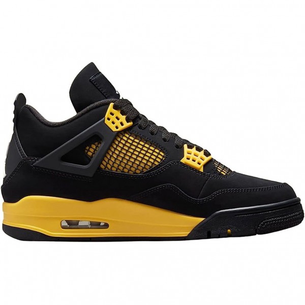 OG Tony Air Jordan 4 Retro Thunder 2023 Black/Tour Yellow DH6927-017