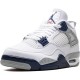 OG Tony Air Jordan 4 Midnight Navy White/Midnight Navy/Light Smoke Grey-Fire Red DH6927-140