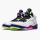 OG Tony Air Jordan 5 Retro Alternate Bel Air White/Court Purple-Racer Pink-Ghost Green DB3335-100