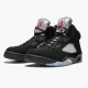 OG Tony Air Jordan 5 Retro Black Metallic Black/Metallic Silver 845035-003