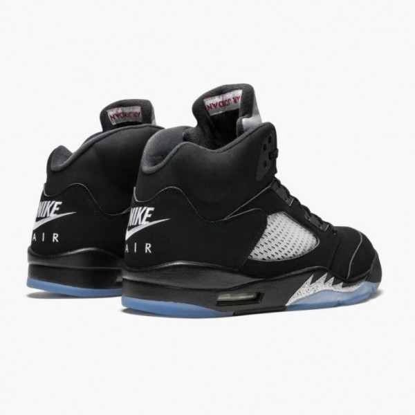 OG Tony Air Jordan 5 Retro Black Metallic Black/Metallic Silver 845035-003