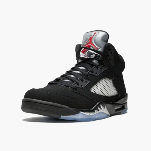 OG Tony Air Jordan 5 Retro Black Metallic Black/Metallic Silver 845035-003