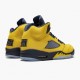 OG Tony Air Jordan 5 Retro Michigan 2019 AmarilloCollege Navy Amarillo/College Navy-Amarillo CQ9541-704