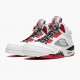 OG Tony Air Jordan 5 Retro Quai 54 2021 White/University Red/Black DJ7903-106