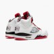 OG Tony Air Jordan 5 Retro Quai 54 2021 White/University Red/Black DJ7903-106