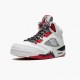 OG Tony Air Jordan 5 Retro Quai 54 2021 White/University Red/Black DJ7903-106