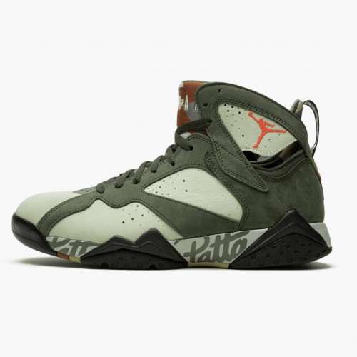 OG Tony Air Jordan 7 Retro Patta Icicle Icicle/Sequoia-River Rock-Light Crimson AT3375-100