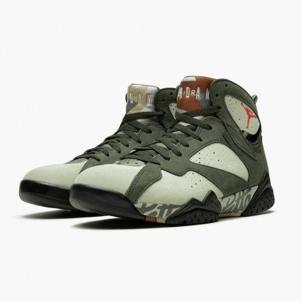 OG Tony Air Jordan 7 Retro Patta Icicle Icicle/Sequoia-River Rock-Light Crimson AT3375-100