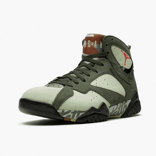 OG Tony Air Jordan 7 Retro Patta Icicle Icicle/Sequoia-River Rock-Light Crimson AT3375-100