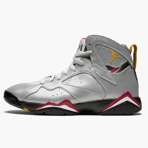 OG Tony Air Jordan 7 Retro Reflections of A Champion Reflect Silver/Cardinal Red Bl BV6281-006