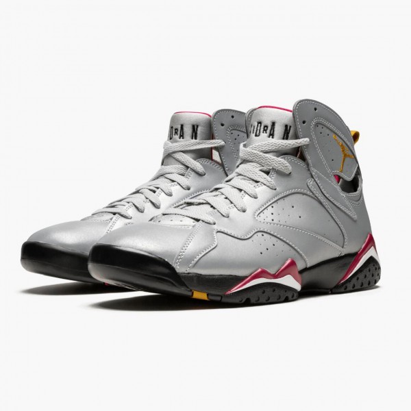 OG Tony Air Jordan 7 Retro Reflections of A Champion Reflect Silver/Cardinal Red Bl BV6281-006