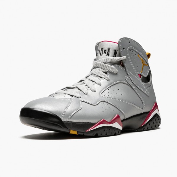 OG Tony Air Jordan 7 Retro Reflections of A Champion Reflect Silver/Cardinal Red Bl BV6281-006