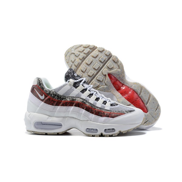 OG Tony (M) Nike Air Max 95 TT White and Red Sneakers