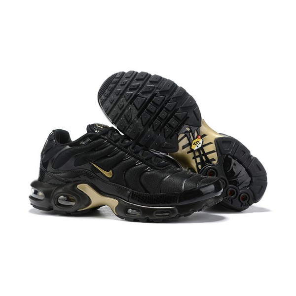 OG Tony (M) Nike Air Max Plus Tn Black Gold 852630-001 Sneakers