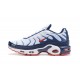 OG Tony (M) Nike Air Max Plus Tn QS White Blue and Red Sneakers