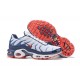 OG Tony (M) Nike Air Max Plus Tn QS White Blue and Red Sneakers