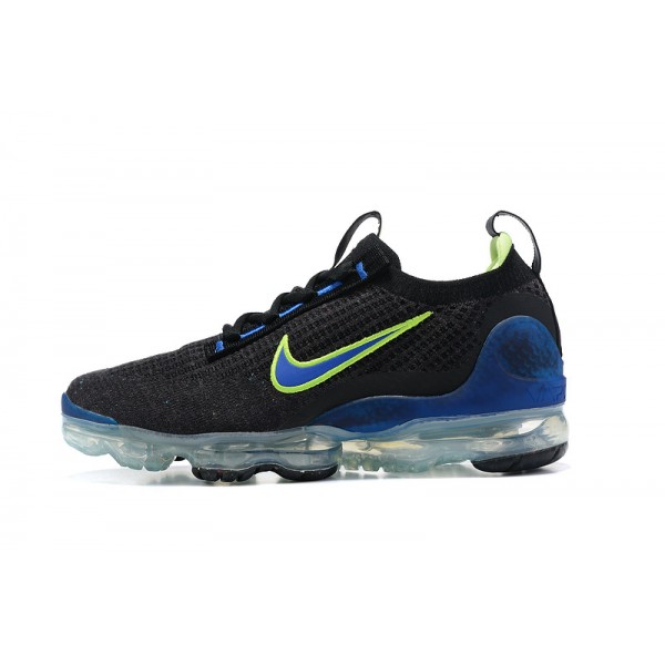 OG Tony (W/M) Nike Air VaporMax 2021 Flyknit Black Green and Blue Sneakers