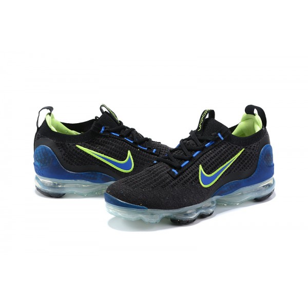 OG Tony (W/M) Nike Air VaporMax 2021 Flyknit Black Green and Blue Sneakers