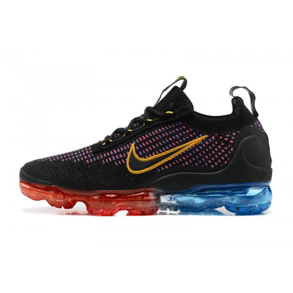 OG Tony (W/M) Nike Air VaporMax 2021 Flyknit Black Red and Blue Sneakers