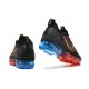 OG Tony (W/M) Nike Air VaporMax 2021 Flyknit Black Red and Blue Sneakers