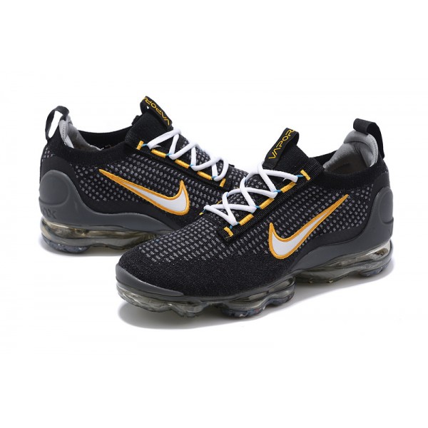 OG Tony (W/M) Nike Air VaporMax 2021 Flyknit Black Yellow DH4086-001 Sneakers