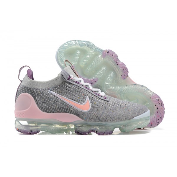 OG Tony (W/M) Nike Air VaporMax 2021 Flyknit Grey and Pink Sneakers