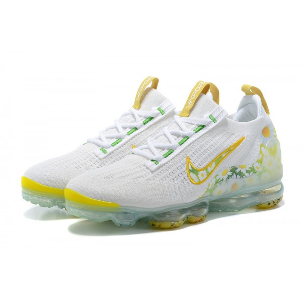 OG Tony (W/M) Nike Air VaporMax 2021 Flyknit White Yellow Sneakers