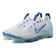 OG Tony (W/M) Nike Air VaporMax 2021 Flyknit White and Blue Sneakers