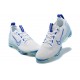 OG Tony (W/M) Nike Air VaporMax 2021 Flyknit White and Blue Sneakers