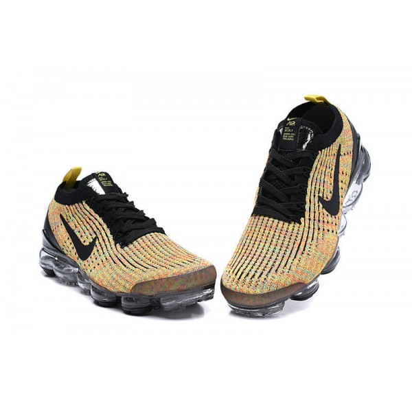 OG Tony (W/M) Nike Air VaporMax Flyknit 3 Black Yellow  AJ6900-006 Sneakers