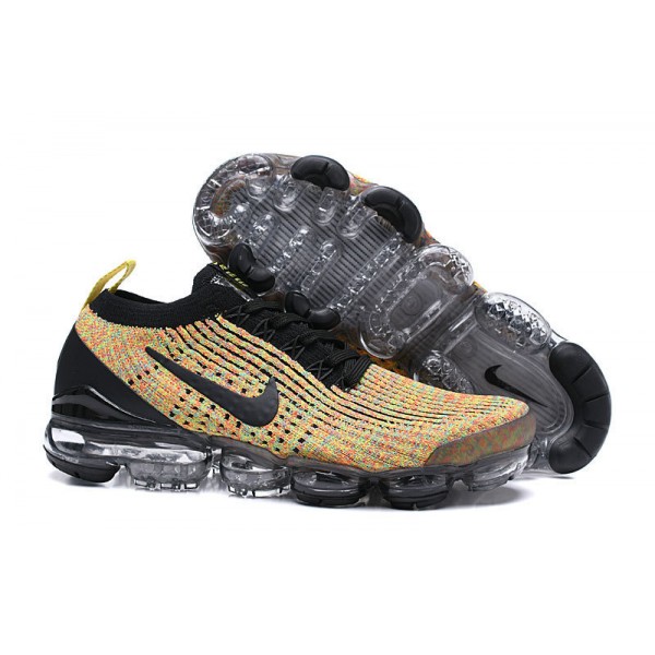 OG Tony (W/M) Nike Air VaporMax Flyknit 3 Black Yellow  AJ6900-006 Sneakers