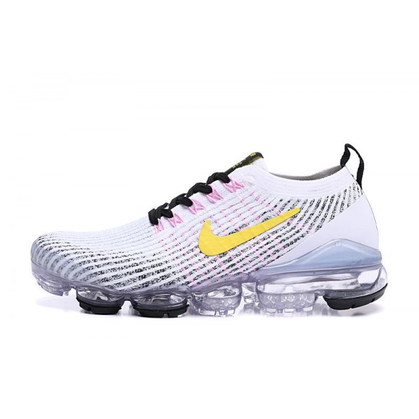 OG Tony (W/M) Nike Air VaporMax Flyknit 3 White Yellow AJ6900-103 Sneakers