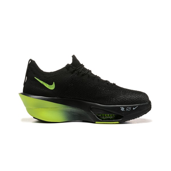 OG Tony (W/M) Nike Air Zoom Alphafly NEXT 3 Black and Green Sneakers 