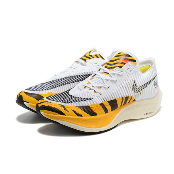 OG Tony (W/M) Nike ZoomX VaporFly NEXT White Orange Sneakers 