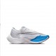 OG Tony (W/M) Nike ZoomX VaporFly NEXT White and Blue Sneakers 