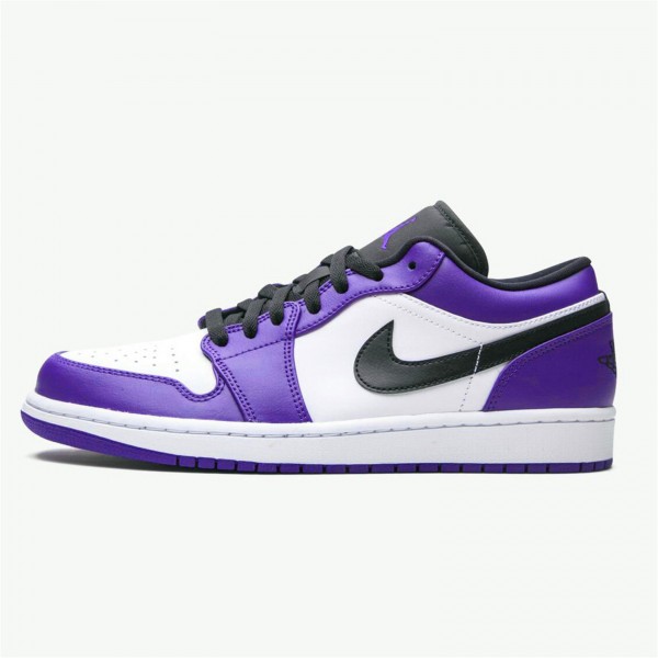 OG Tony Jordan 1 Low Court Purple White