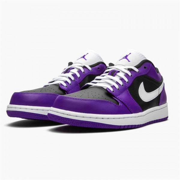 OG Tony Jordan 1 Low Court Purple Black