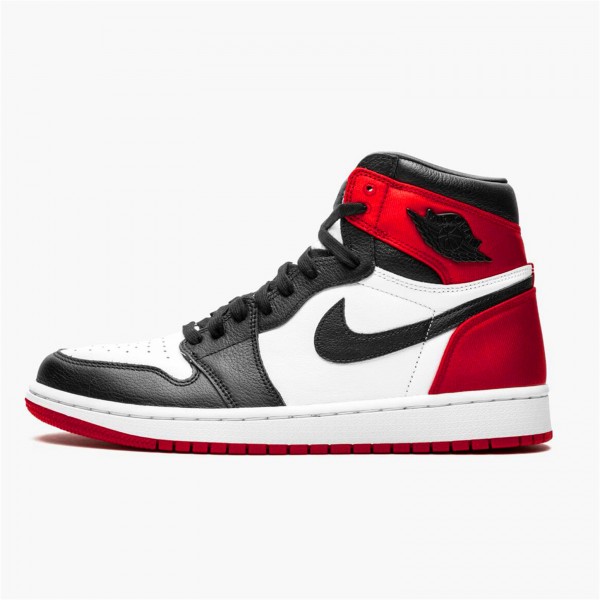 OG Tony Jordan 1 Retro High Satin Black Toe (W)