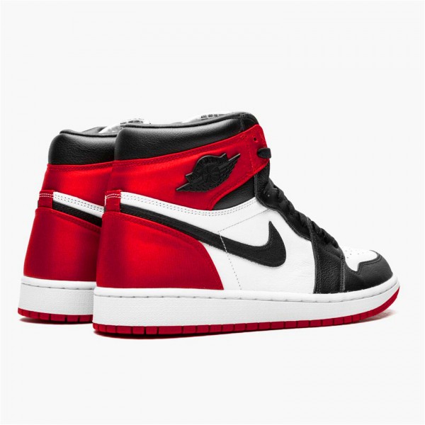 OG Tony Jordan 1 Retro High Satin Black Toe (W)