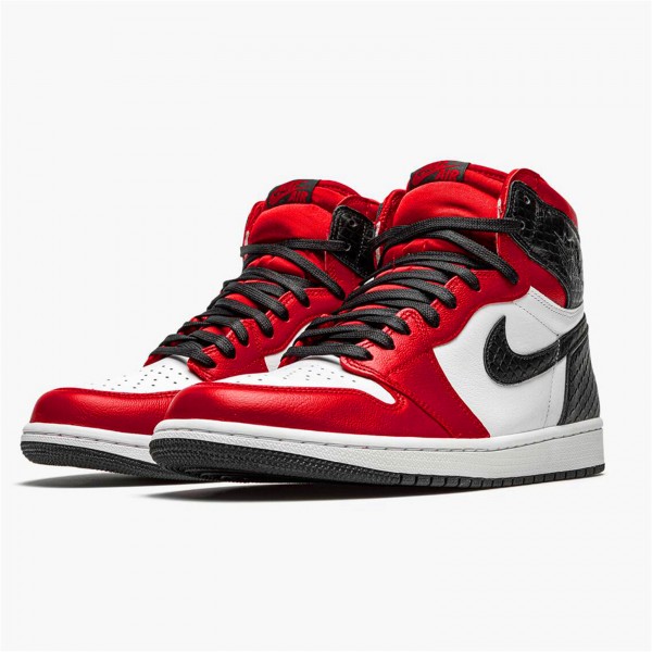 OG Tony Jordan 1 Retro High Satin Snake Chicago (W)