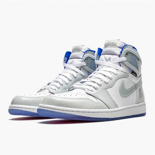 OG Tony Jordan 1 Retro High Zoom White Racer Blue