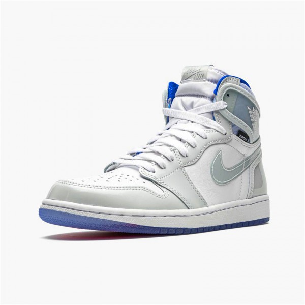 OG Tony Jordan 1 Retro High Zoom White Racer Blue