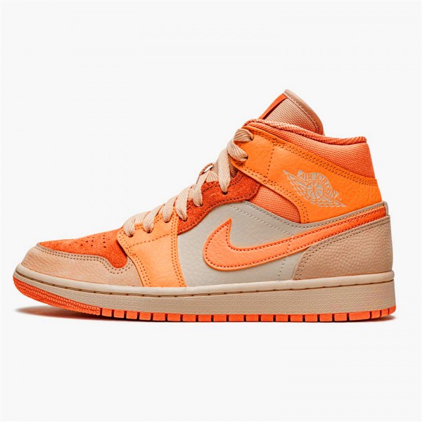 OG Tony Jordan 1 Mid Apricot Orange (W)