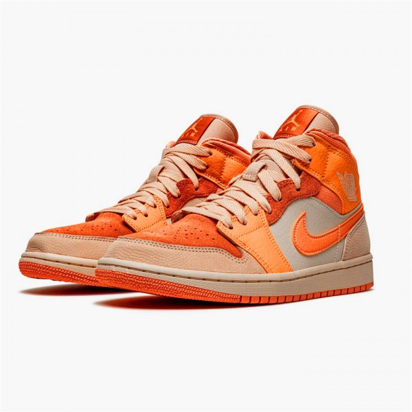 OG Tony Jordan 1 Mid Apricot Orange (W)