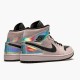 OG Tony Jordan 1 Mid Dirty Powder Iridescent (W)