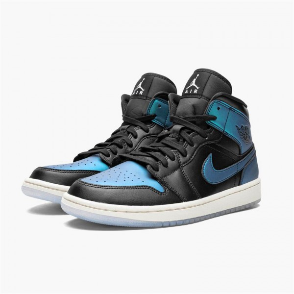 OG Tony Jordan 1 Mid Iridescent Black (W)