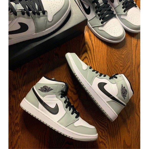 OG Tony Jordan 1 Mid Light Smoke Grey