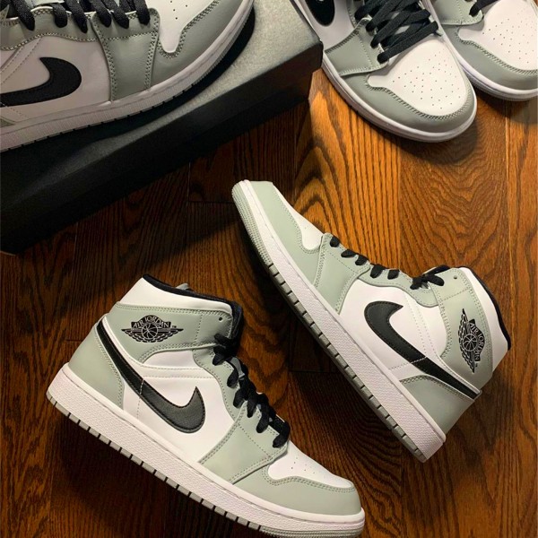 OG Tony Jordan 1 Mid Light Smoke Grey